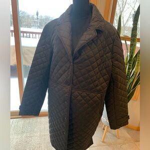 Black Quilted Coat Winter 🥶 Coat